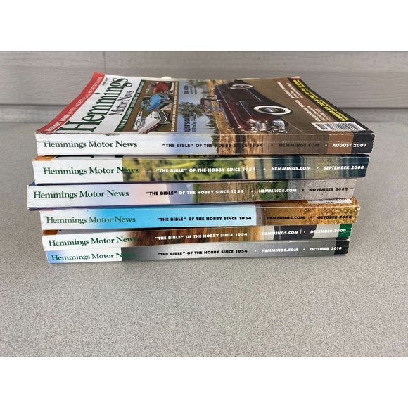 Hemmings Motor News Magazine  Lot Of 6 - 2007,08,09,10  All in pre enjoyed condi - Picture 8 of 9